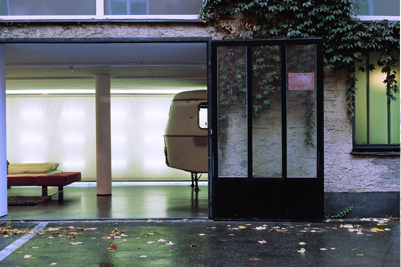 Pixel in the courtyard ...